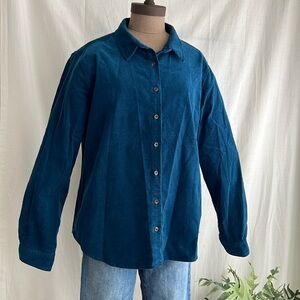 EMS Corduroy Shirt - XL - Blue